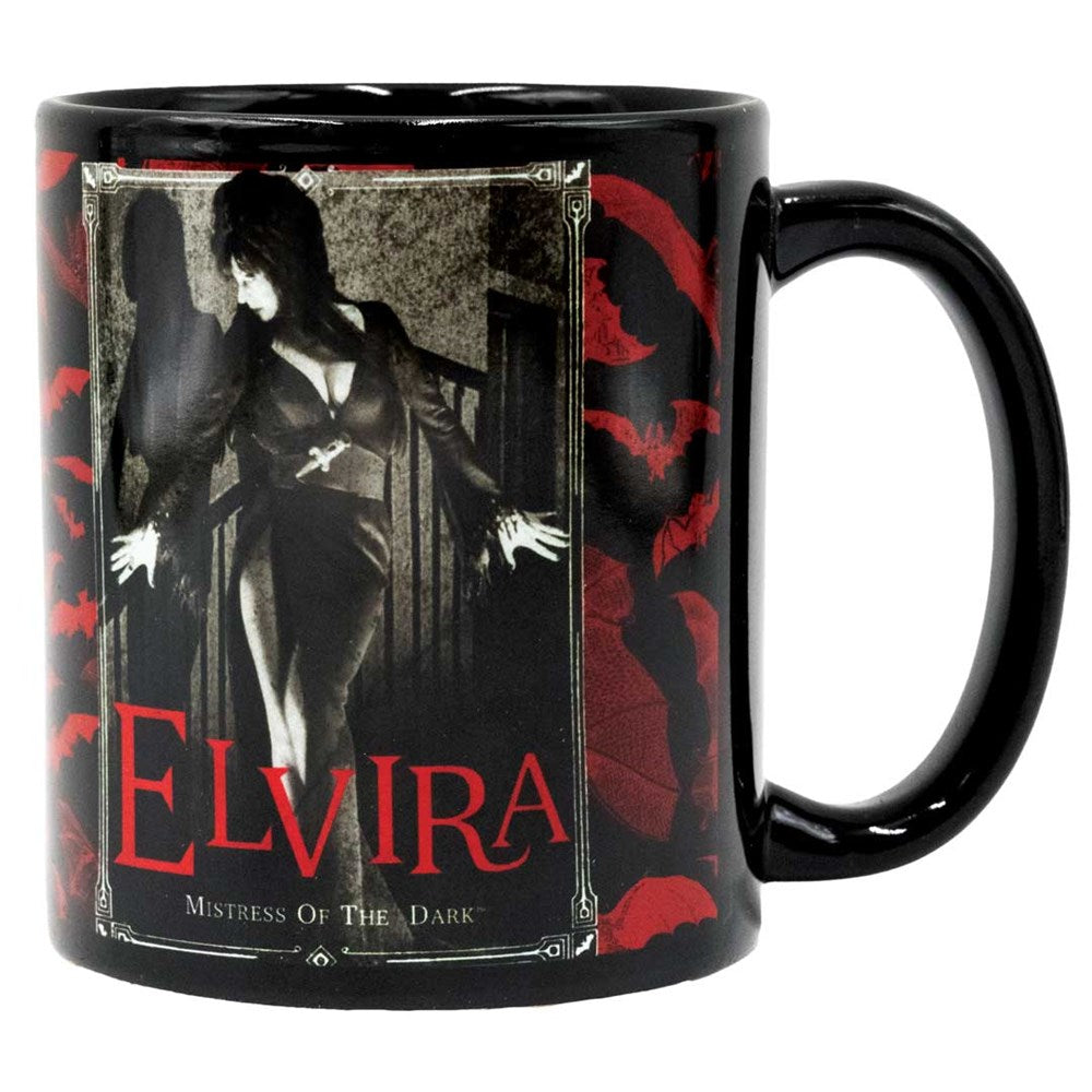 Elvira Nosferatu Black Mug
