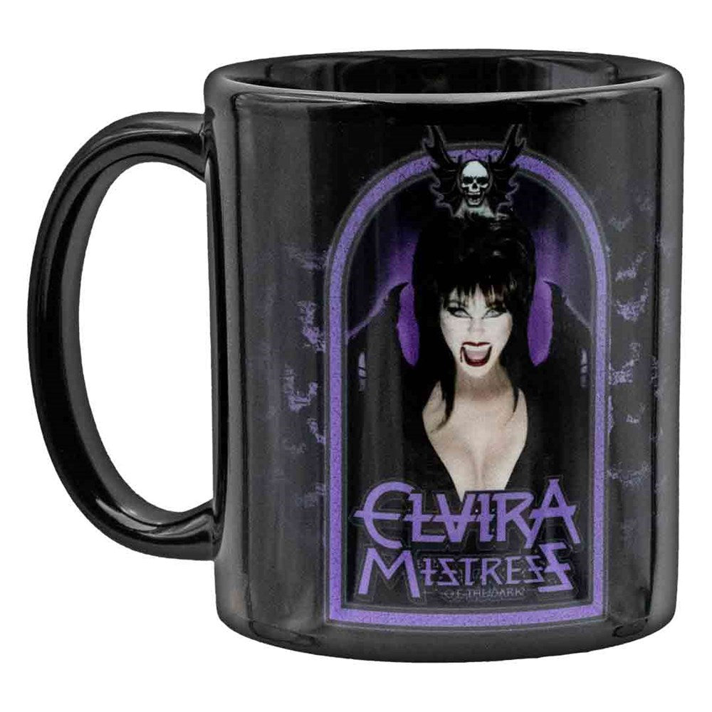 Elvira Princess Of Darkness 11 oz Black Mug