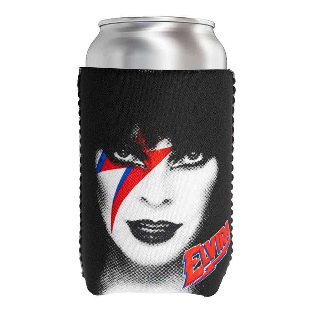 Elvira Bowie Bolt 12 oz Can Cooler