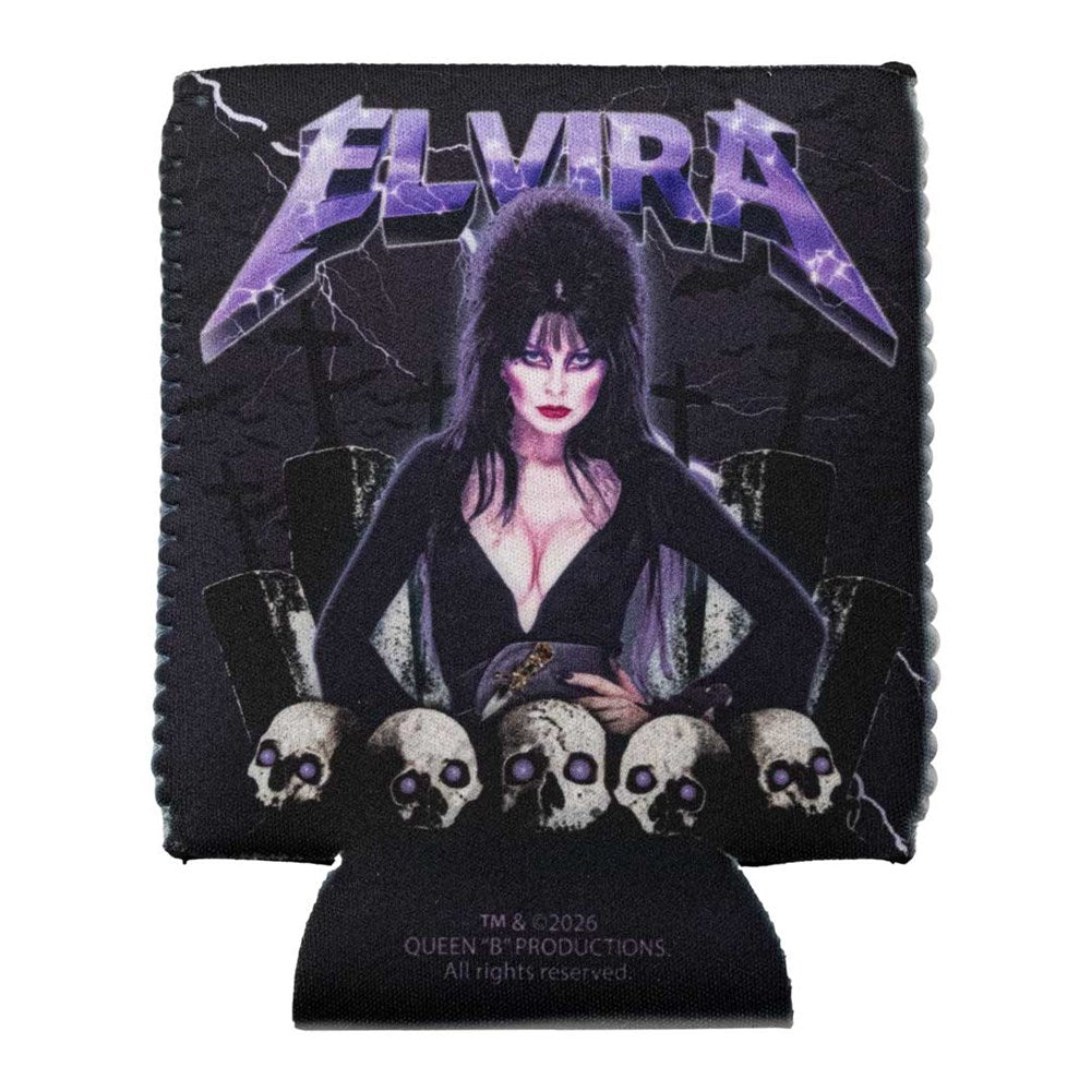Elvira Ride the Bats 12 oz Can Cooler