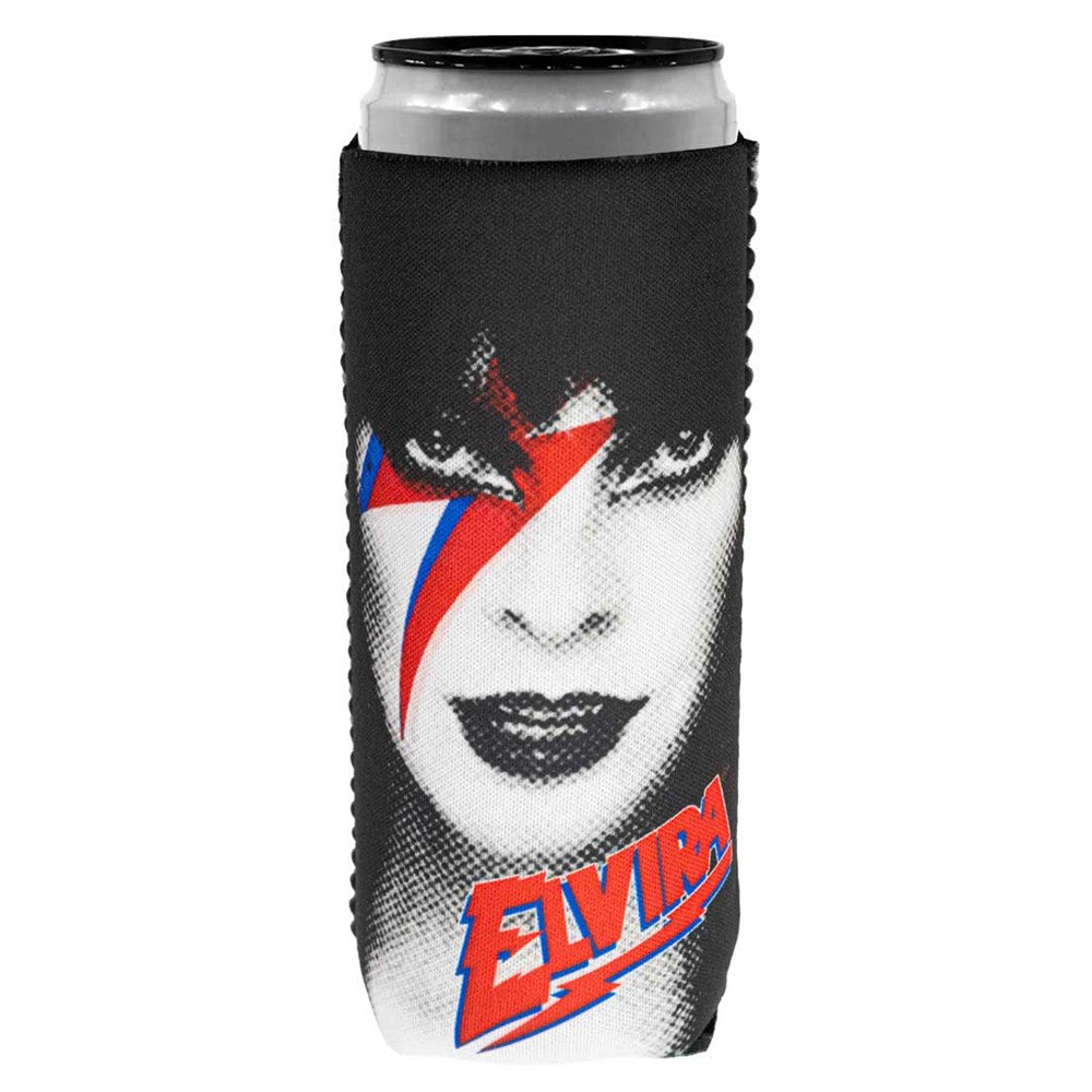Elvira Bowie Bolt Slim Can Cooler