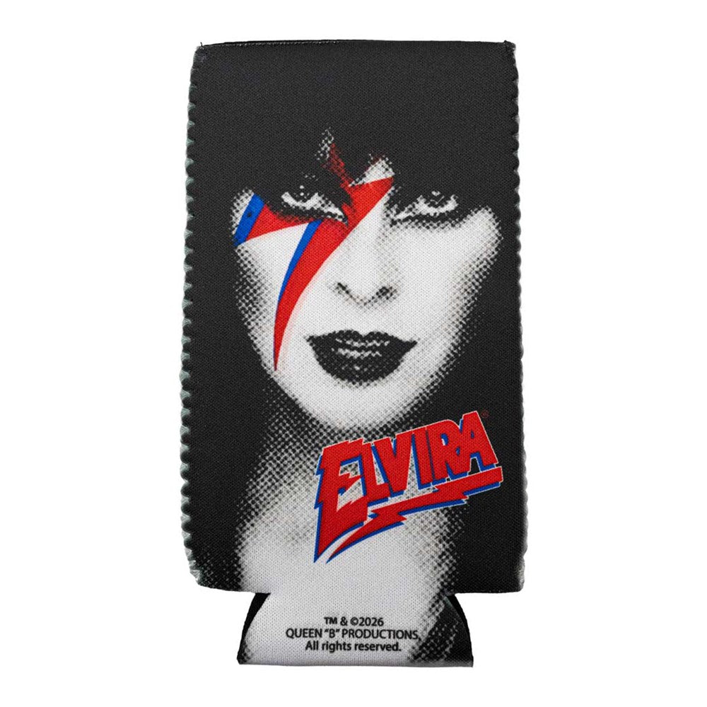 Elvira Bowie Bolt Slim Can Cooler