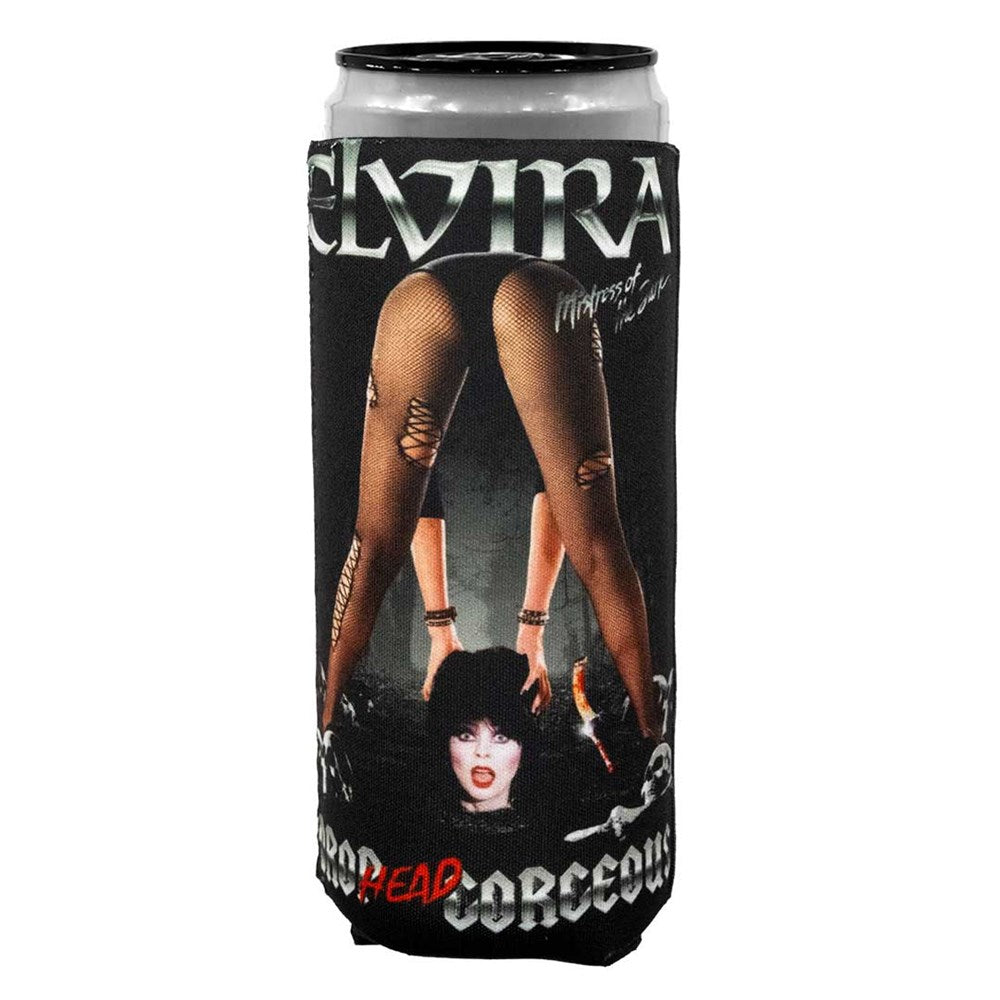 Elvira Drop Head Gorgeous Slim Can Cooler