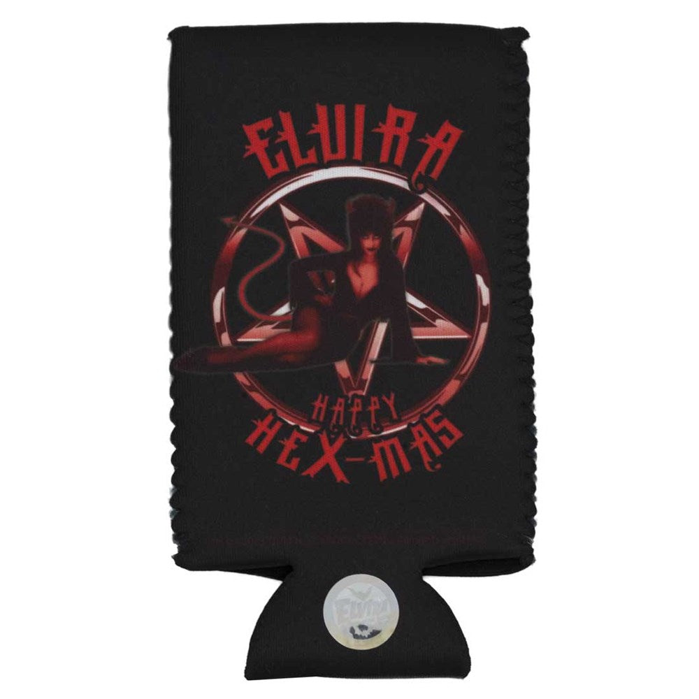 Elvira Happy Hexmas Slim Can Cooler