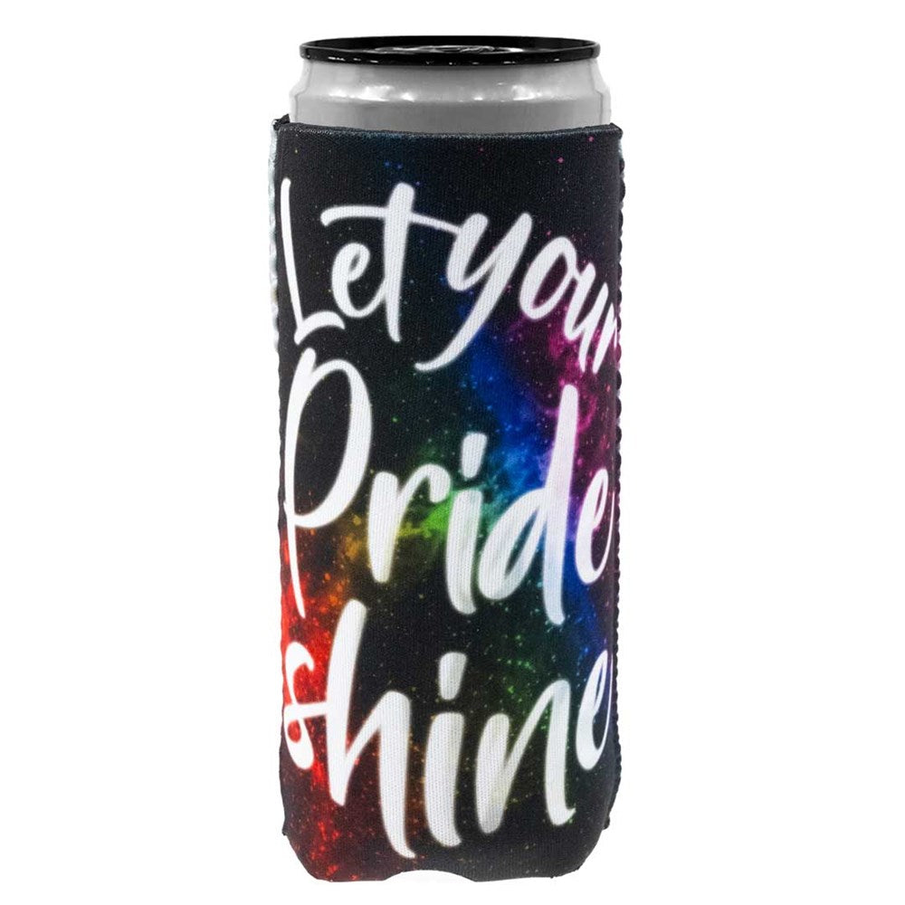 Elvira Let Pride Shine Slim Can Cooler