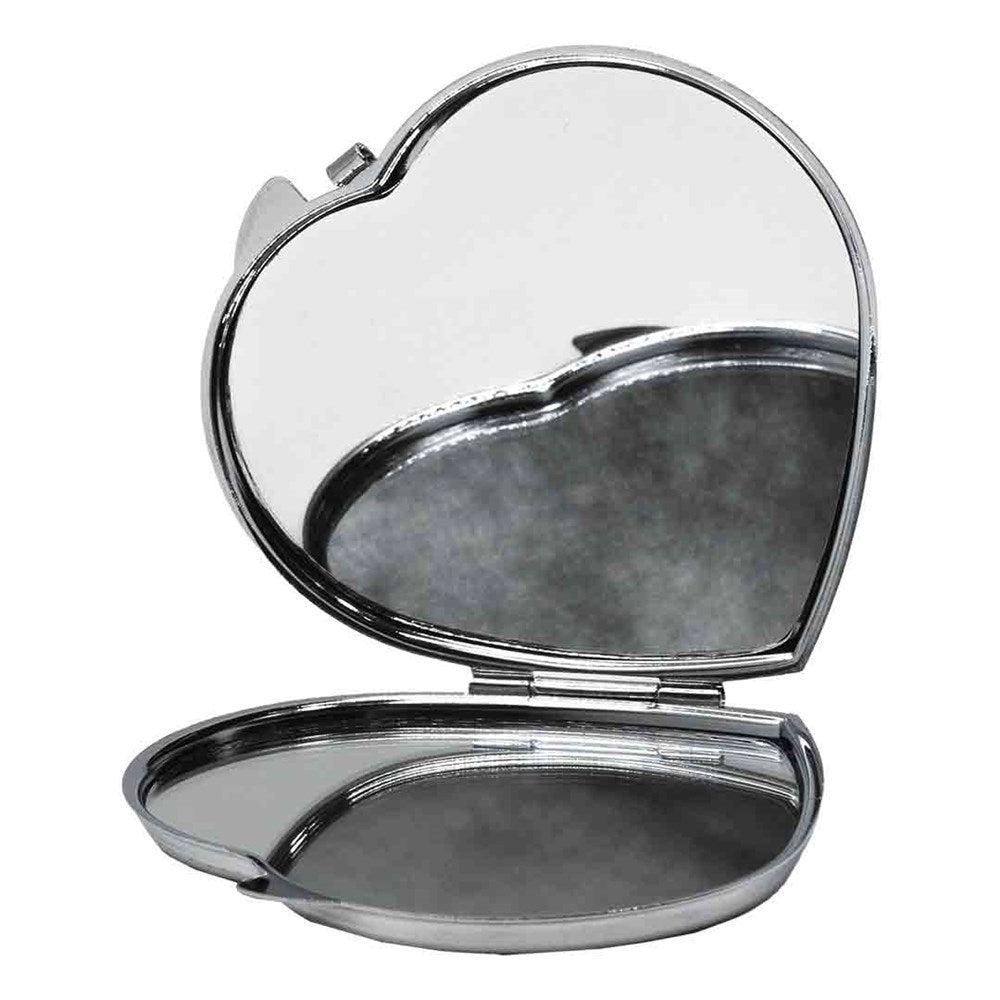 Elvira Is My Gothmother Heart Compact Mirror