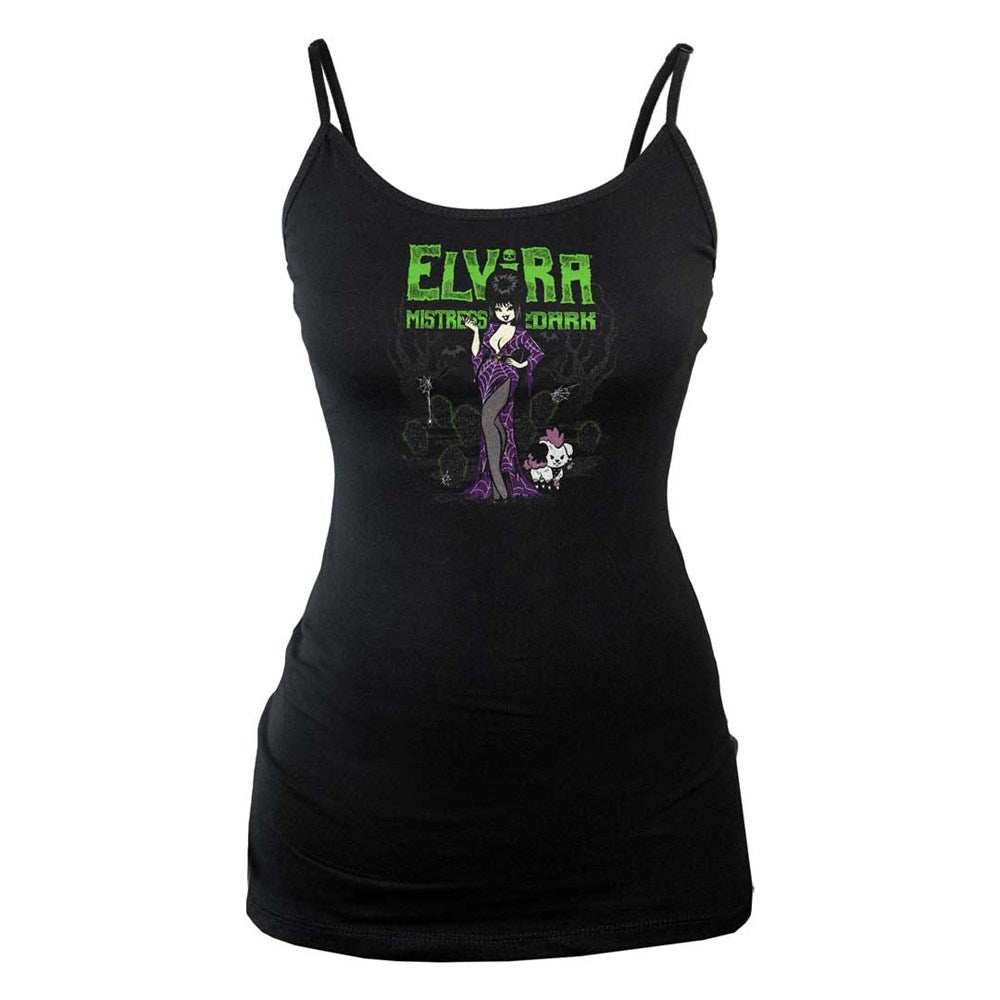 Elvira Viva Cemetery Long Cami Top