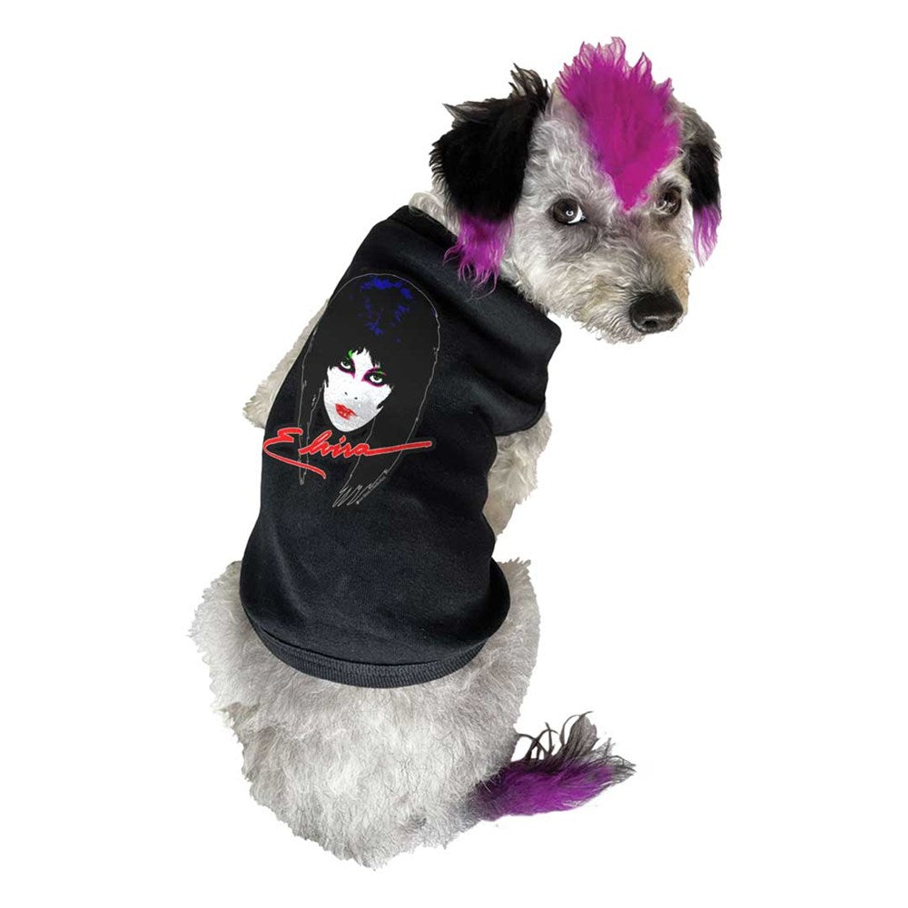 Elvira 80s Dog Tee