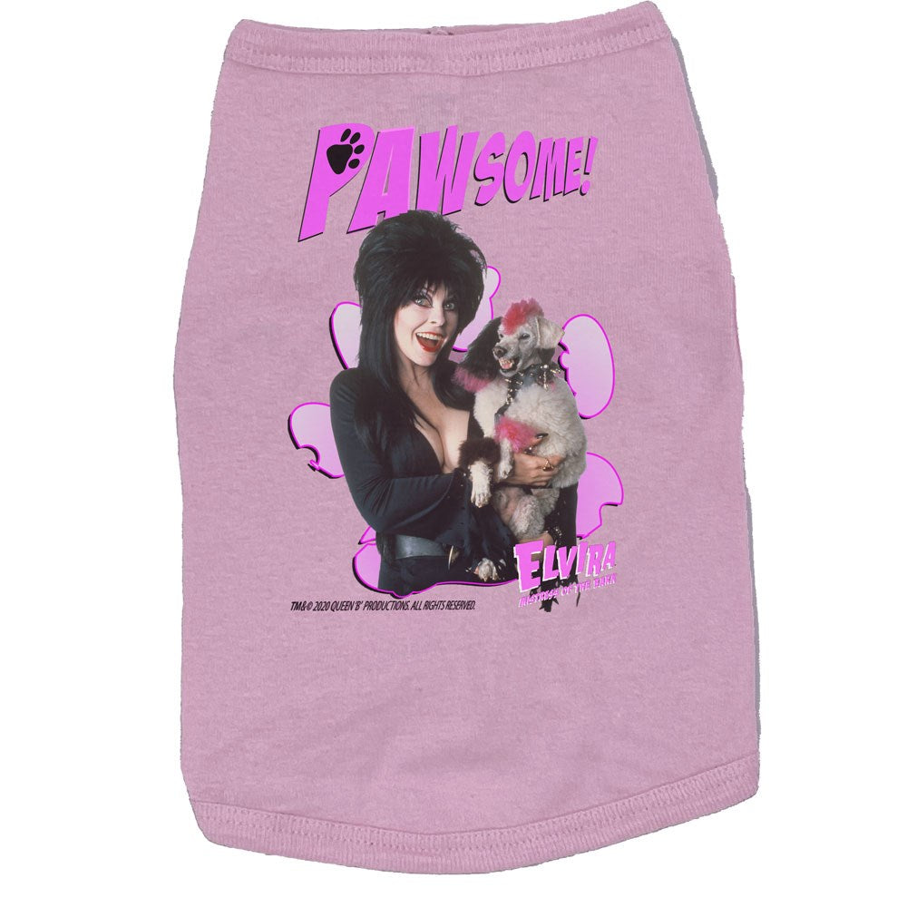 Elvira Pawsome Dog Tee