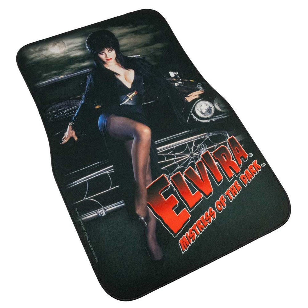 Elvira Macabre Mobile Moon Single Car Mat