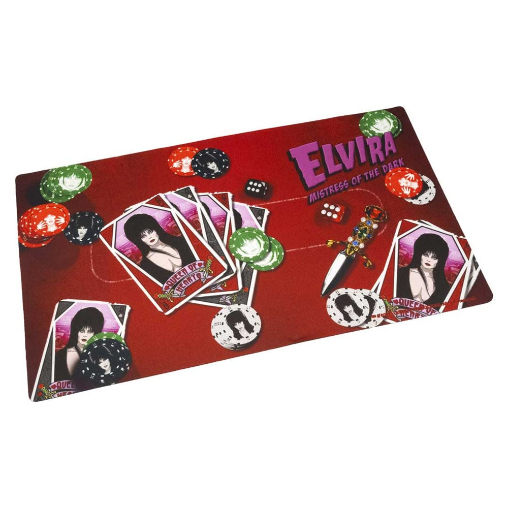 Elvira Queen Of Hearts Gaming Mat