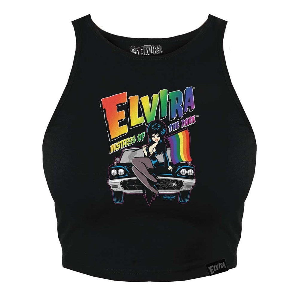 Elvira Viva Macabre Mobile Pride Halter Top