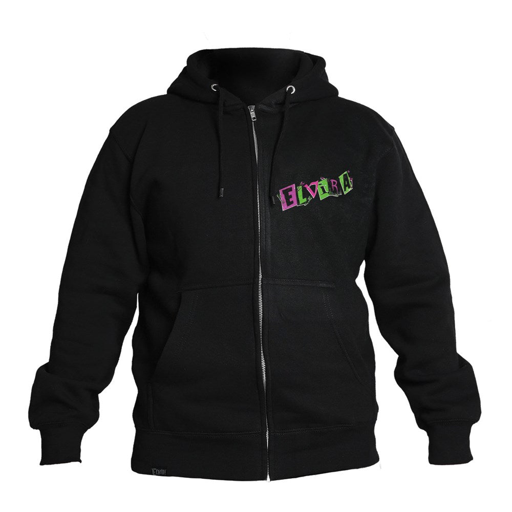 Elvira Punk Leo Mens Hoodie