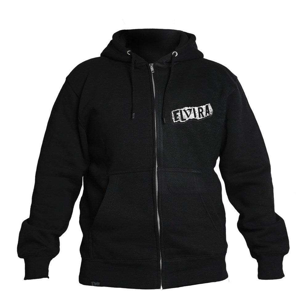 Elvira Punk Pop Art Mens Hoodie