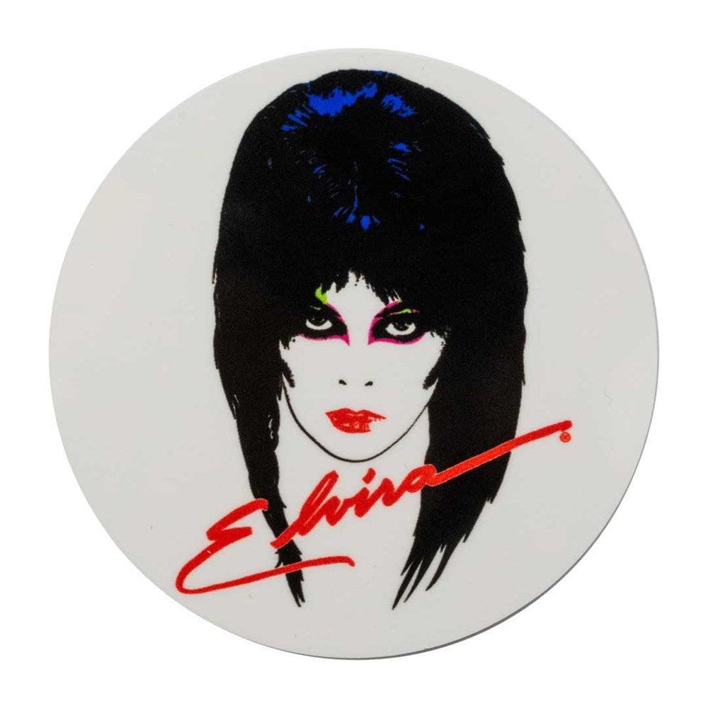 Elvira 80s Round Magnet