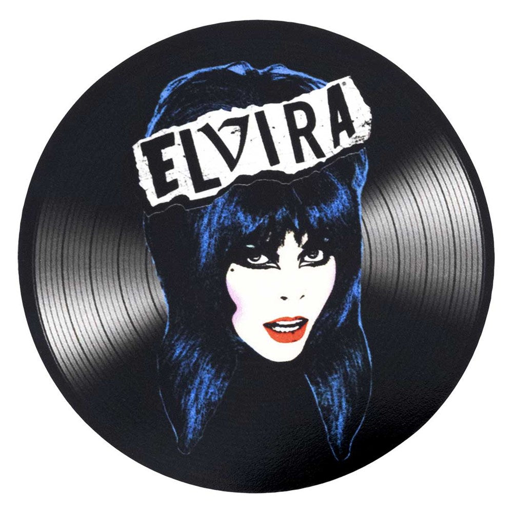 Elvira Punk Pop Art Round Magnet