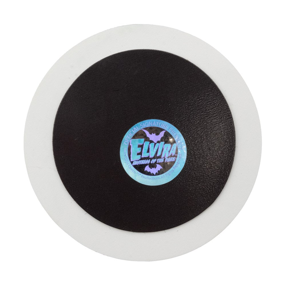 Elvira Kiss Me Flag Round Magnet