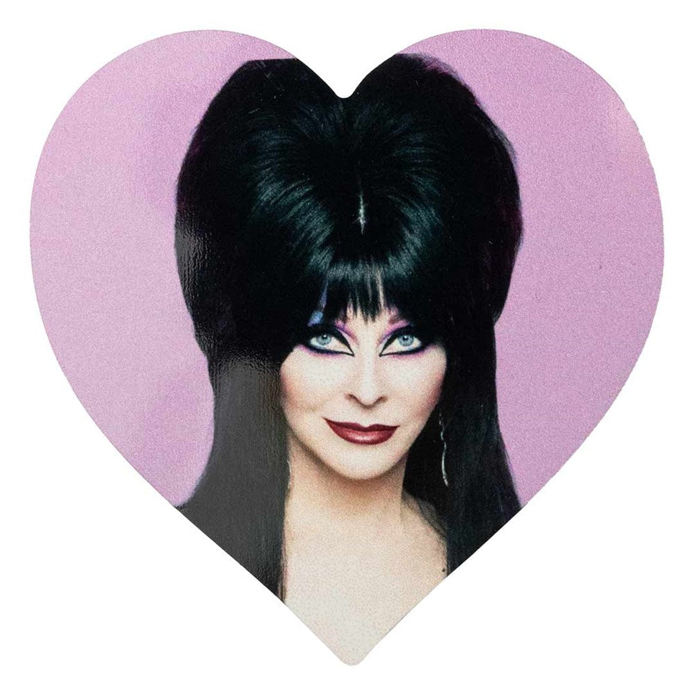 Elvira Heart Pink Smile Heart Magnet