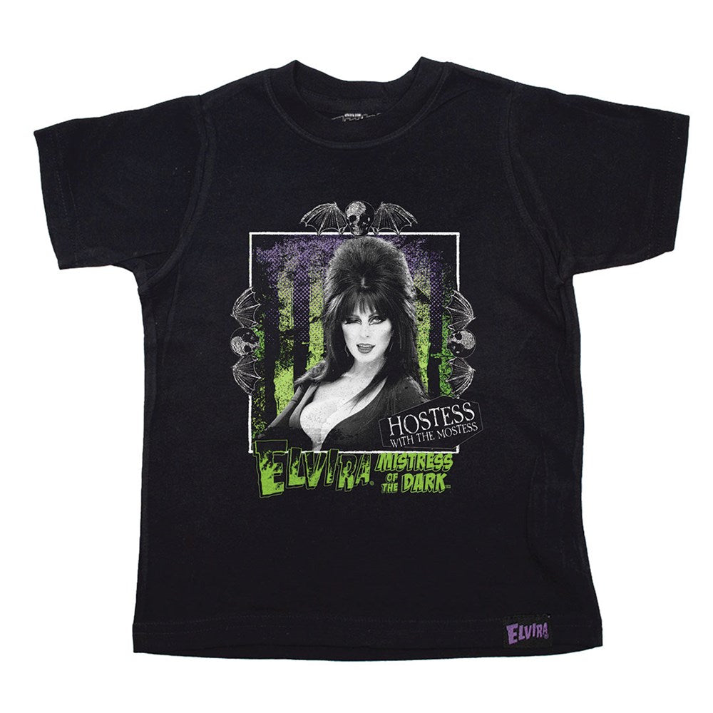 Elvira Beetle Portrait Toddler Black Tshirt