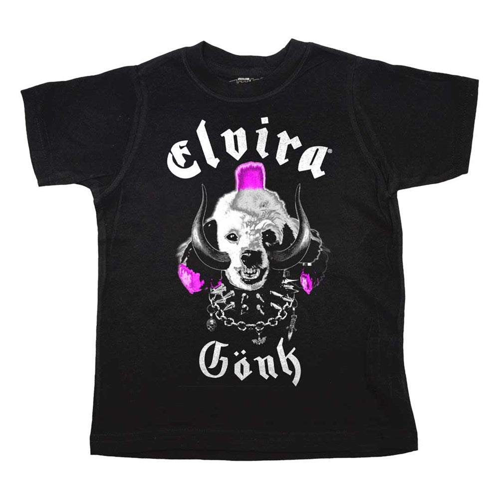 Elvira Snaggletooth Gonk Black Toddler T-shirt