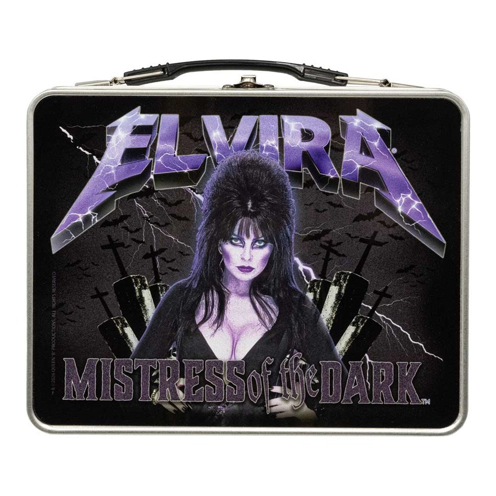 ELVIRA ボックスロゴ Elvira Ride The Bats Lunch Box