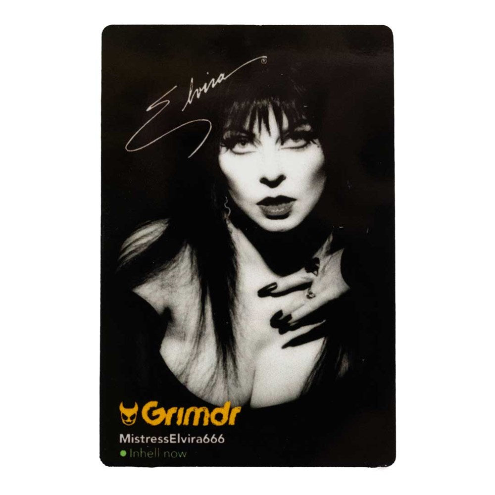 Elvira Grimdr Noir Magnet