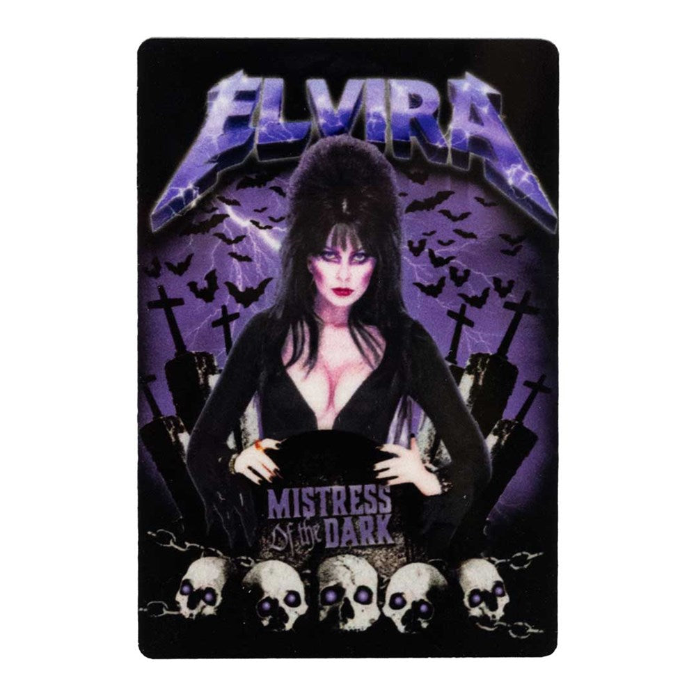 Elvira Ride The Bats Magnet