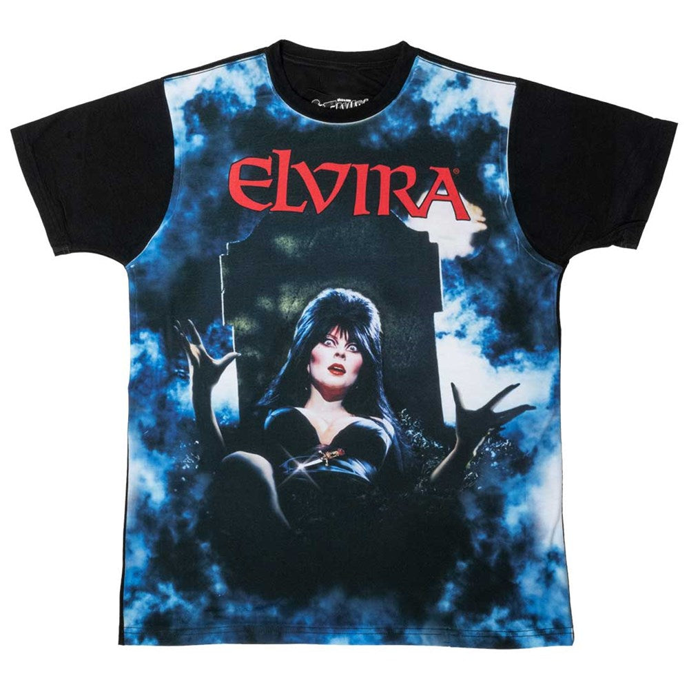 Elvira Dug Up Jumbo Print T-shirt