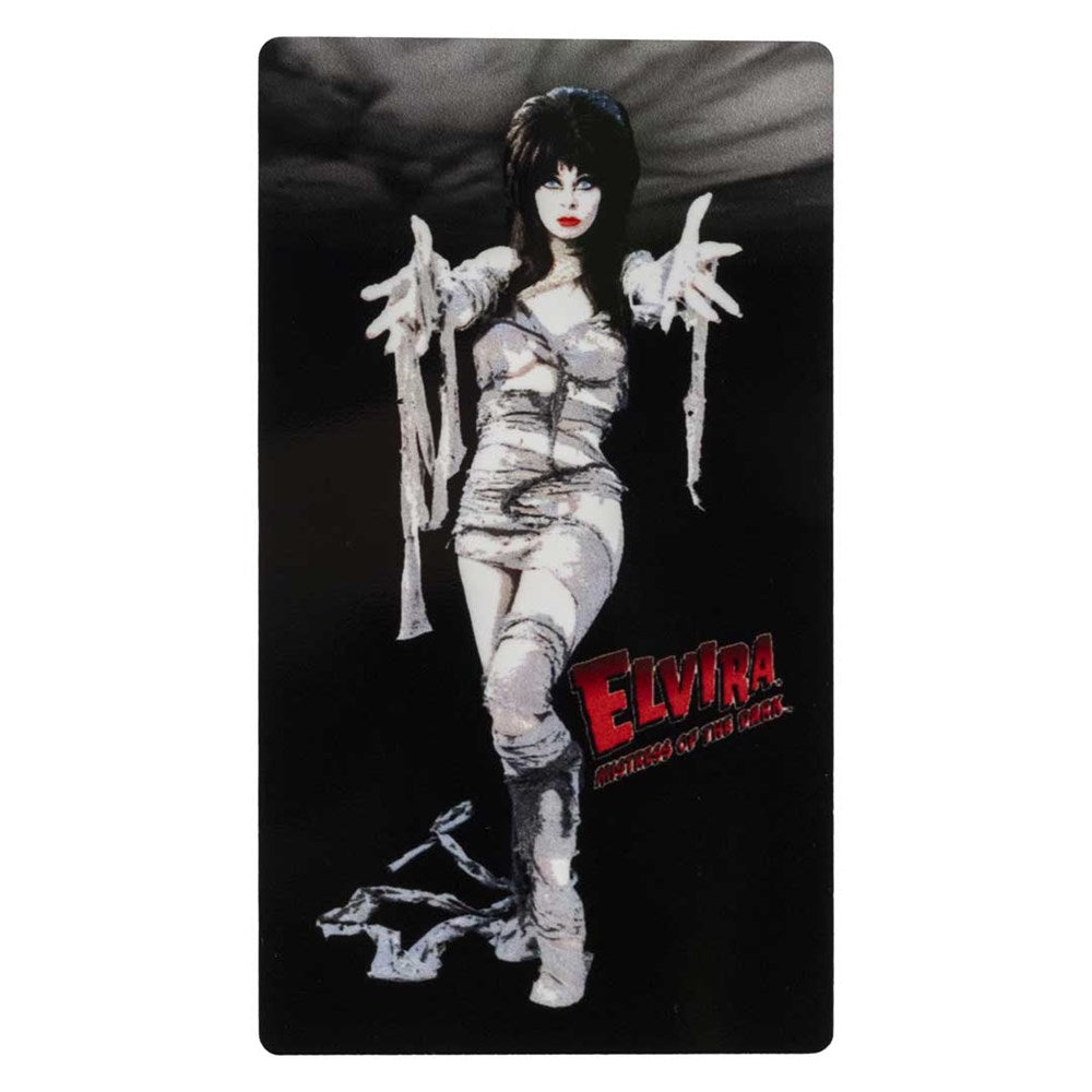 Elvira Mummy Large Rectangle Magnet