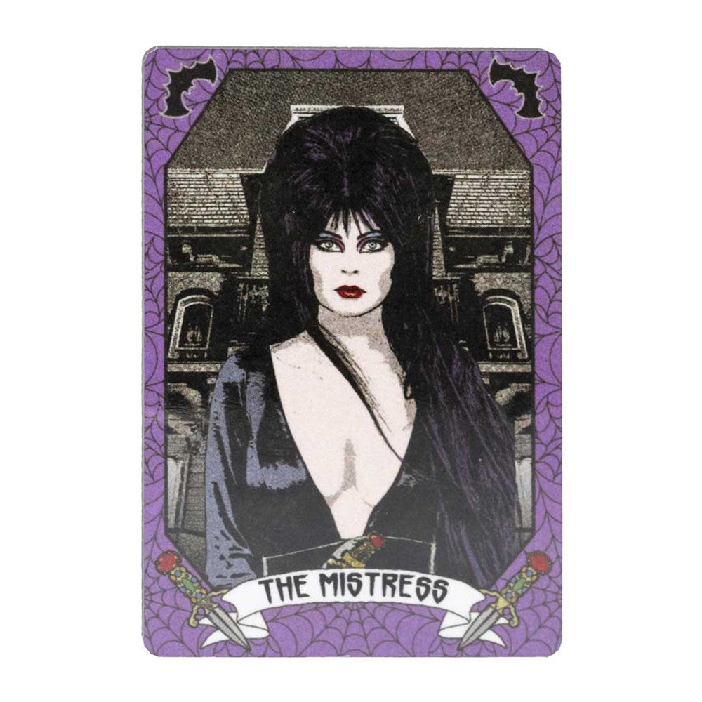 Elvira Tarot Card Mistress Magnet