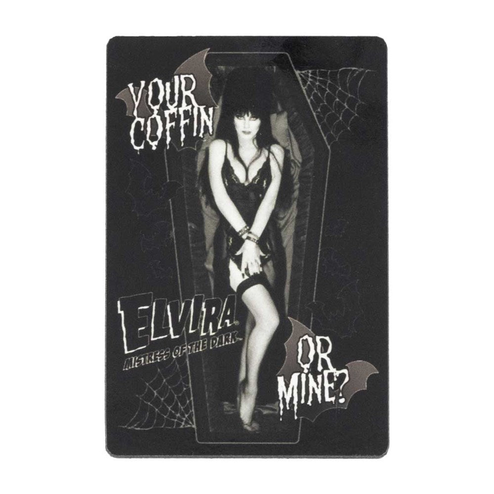Elvira Your Coffin Or Mine Magnet
