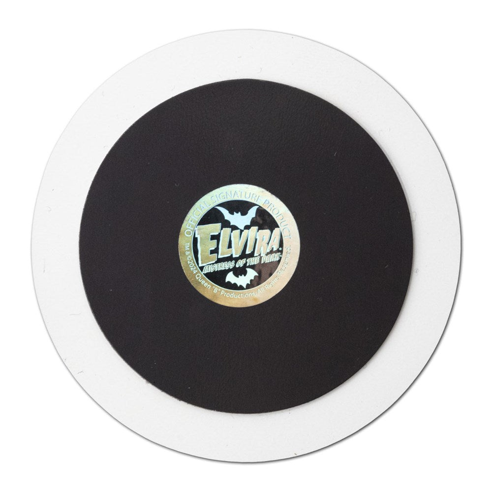 Elvira Dont Blame Me Round Magnet