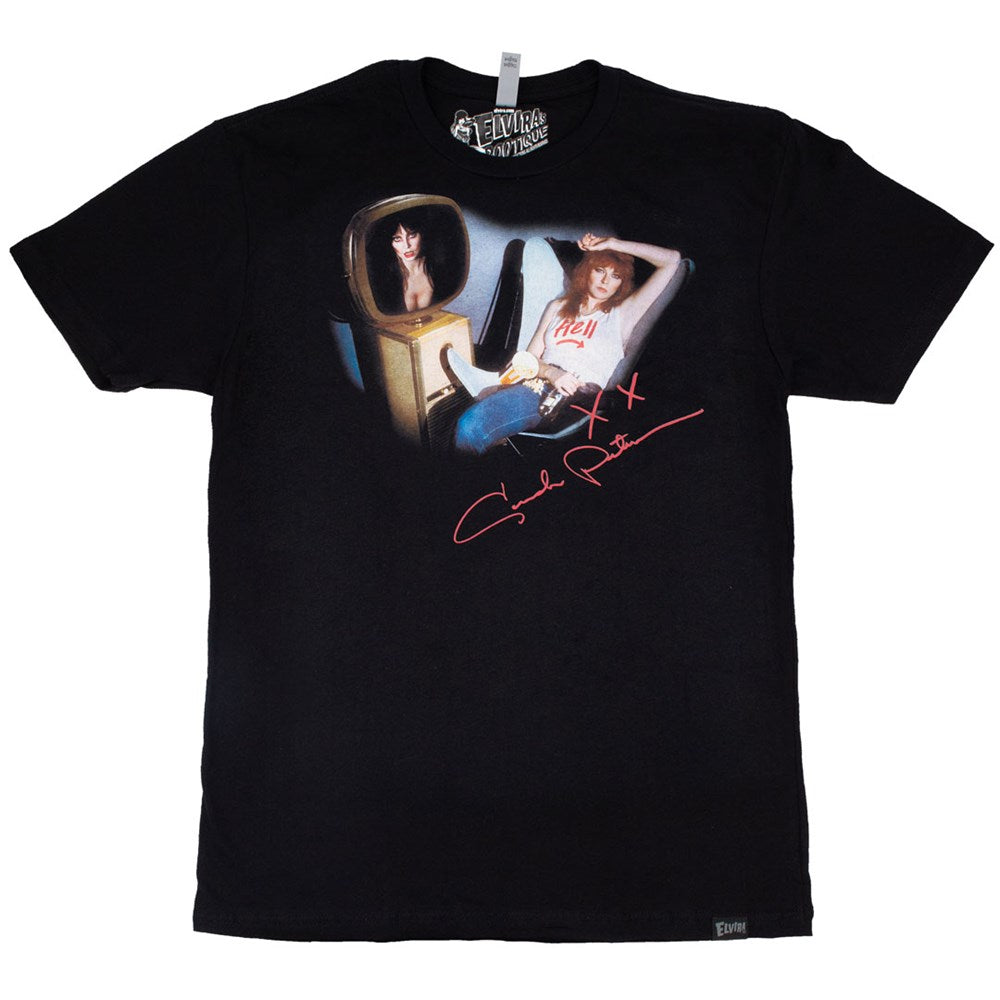 Cassandra Peterson TV Black Men's T-shirt