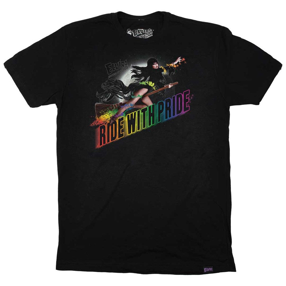 Elvira Ride With Pride Mens Tshirt