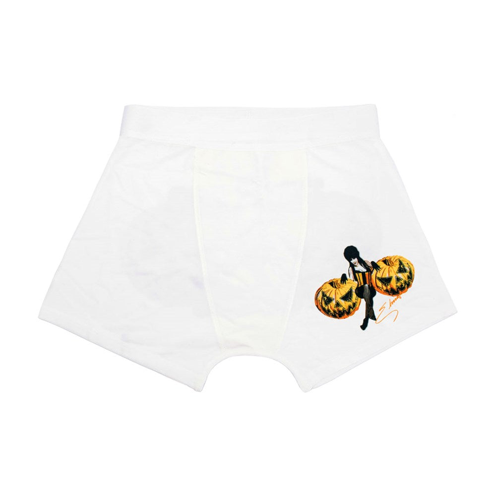 Elvira Two Big Pumpkins Mens Boxer