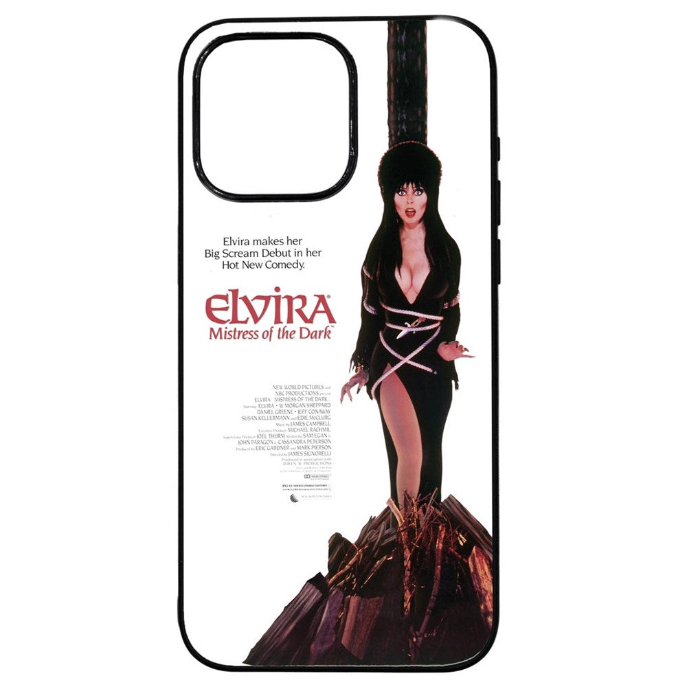 Elvira MOTD Movie Iphone Black Rubber Case