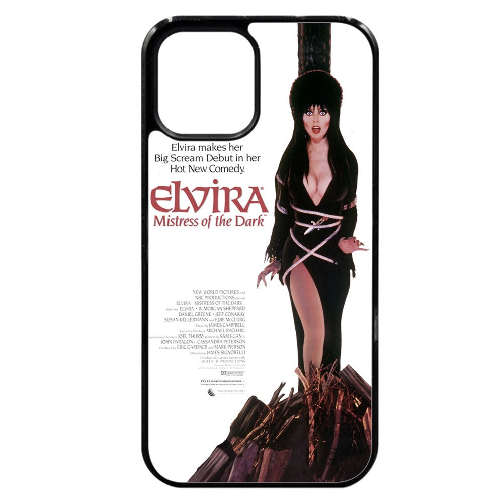 Elvira MOTD Movie Iphone Black Rubber Case