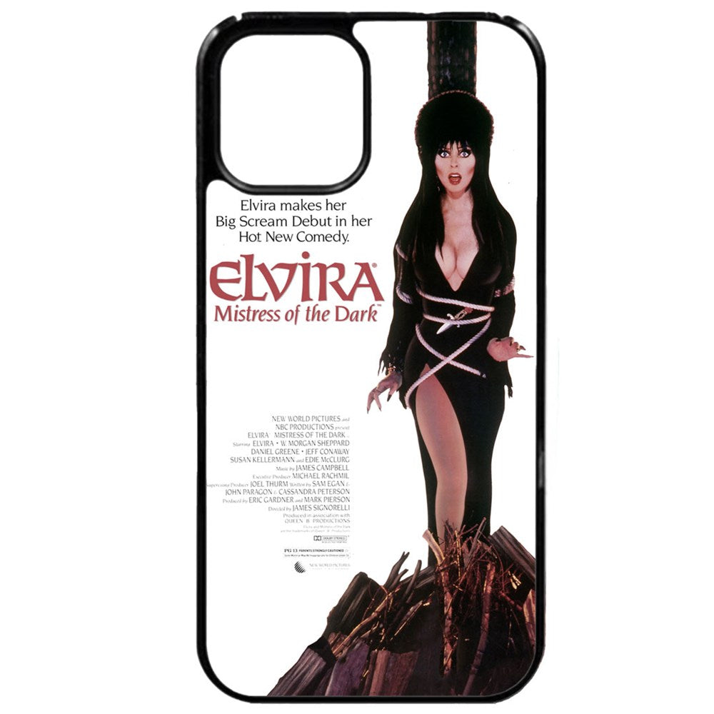 Elvira MOTD Movie Iphone Black Rubber Case
