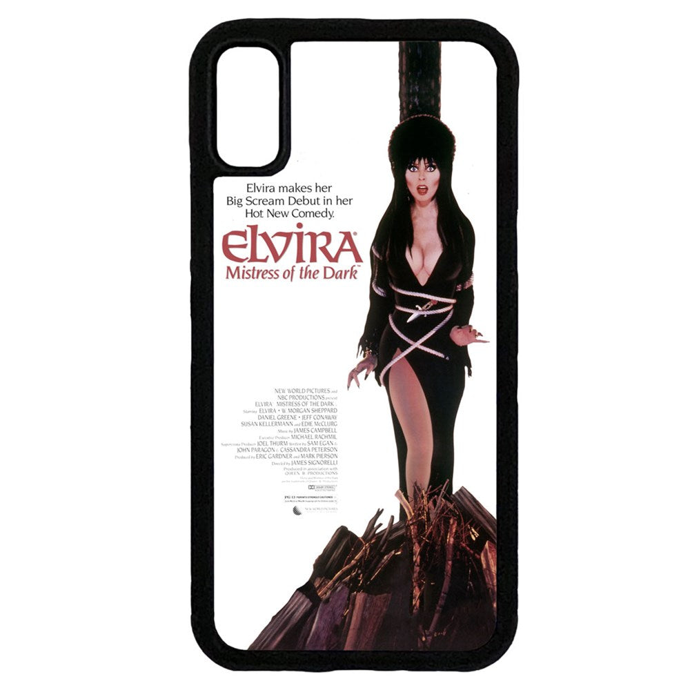 Elvira MOTD Movie Iphone Black Rubber Case