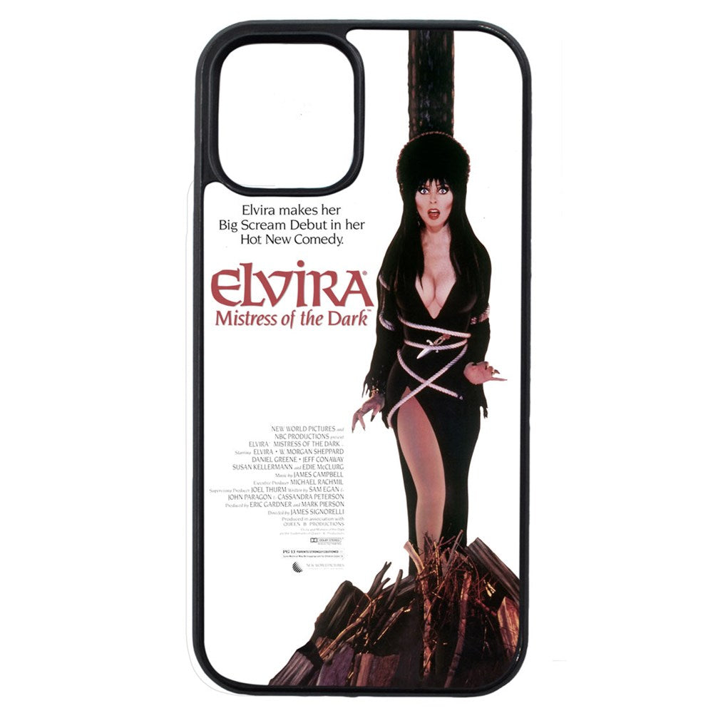 Elvira MOTD Movie Iphone Black Rubber Case