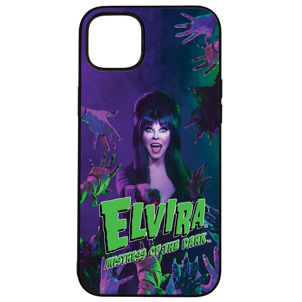 Elvira Monster Remote Iphone Black Rubber Case