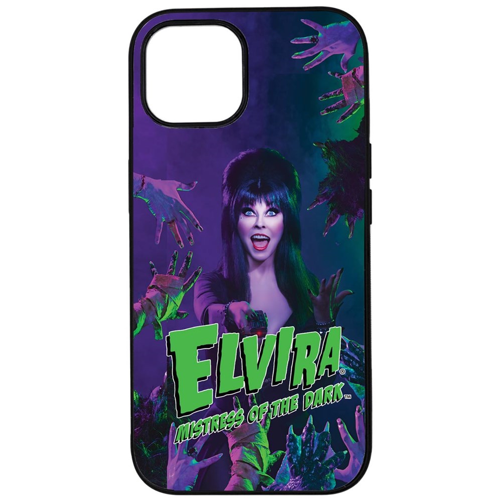 Elvira Monster Remote Iphone Black Rubber Case