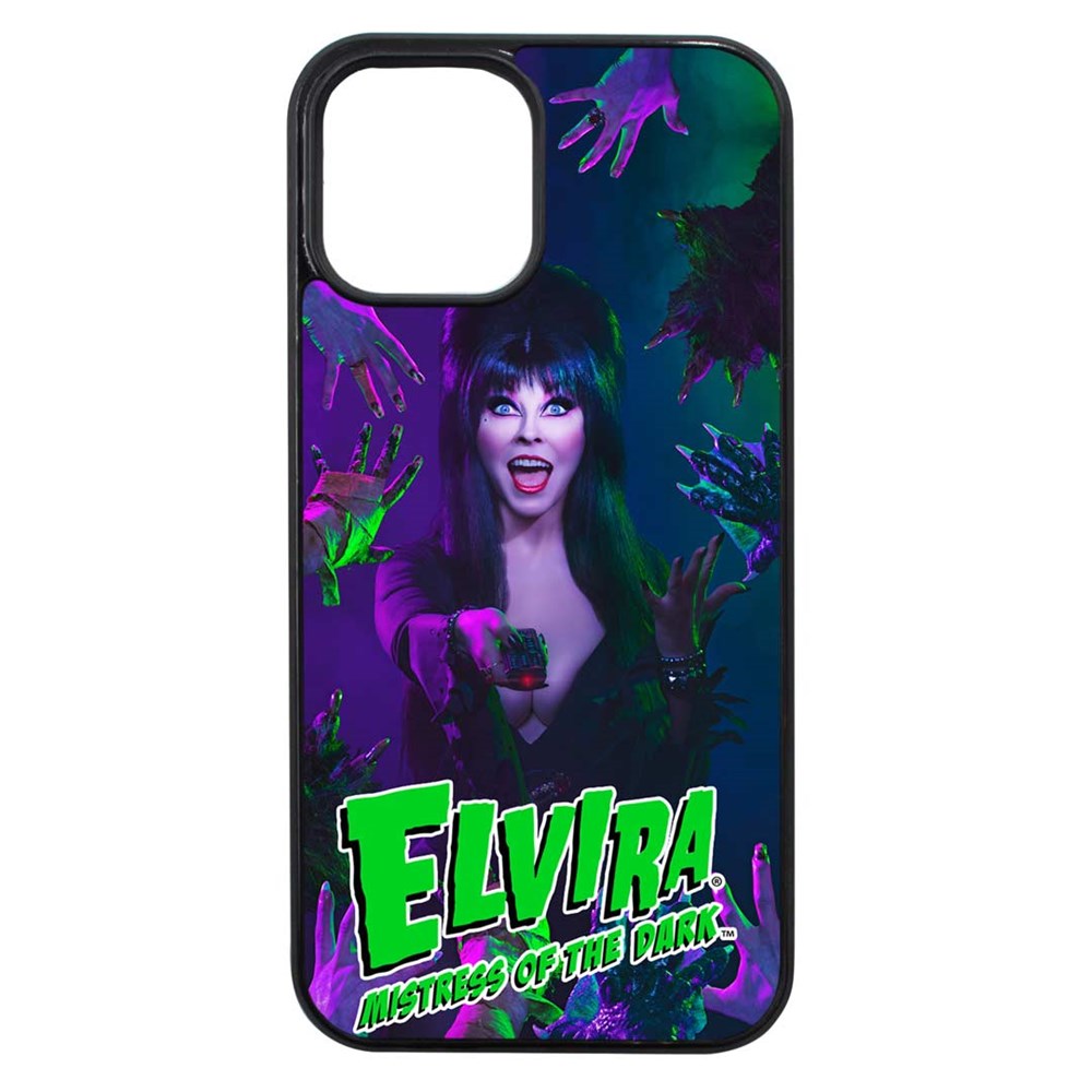 Elvira Monster Remote Iphone Black Rubber Case