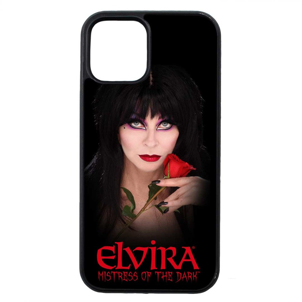 Elvira Rose Iphone Black Rubber Case