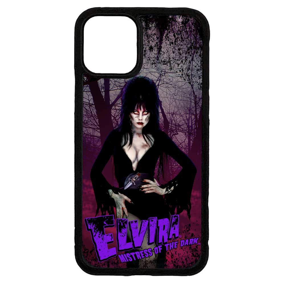 Elvira Zombie Iphone Black Rubber Case