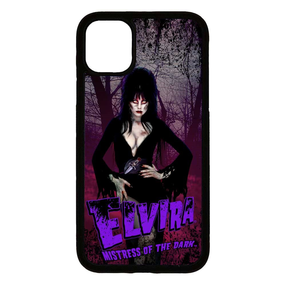 Elvira Zombie Iphone Black Rubber Case