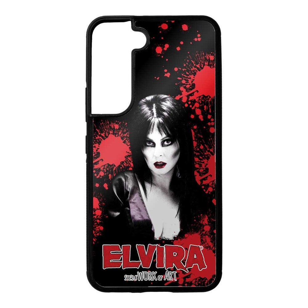 Elvirifier Samsung Black Rubber Phone Case