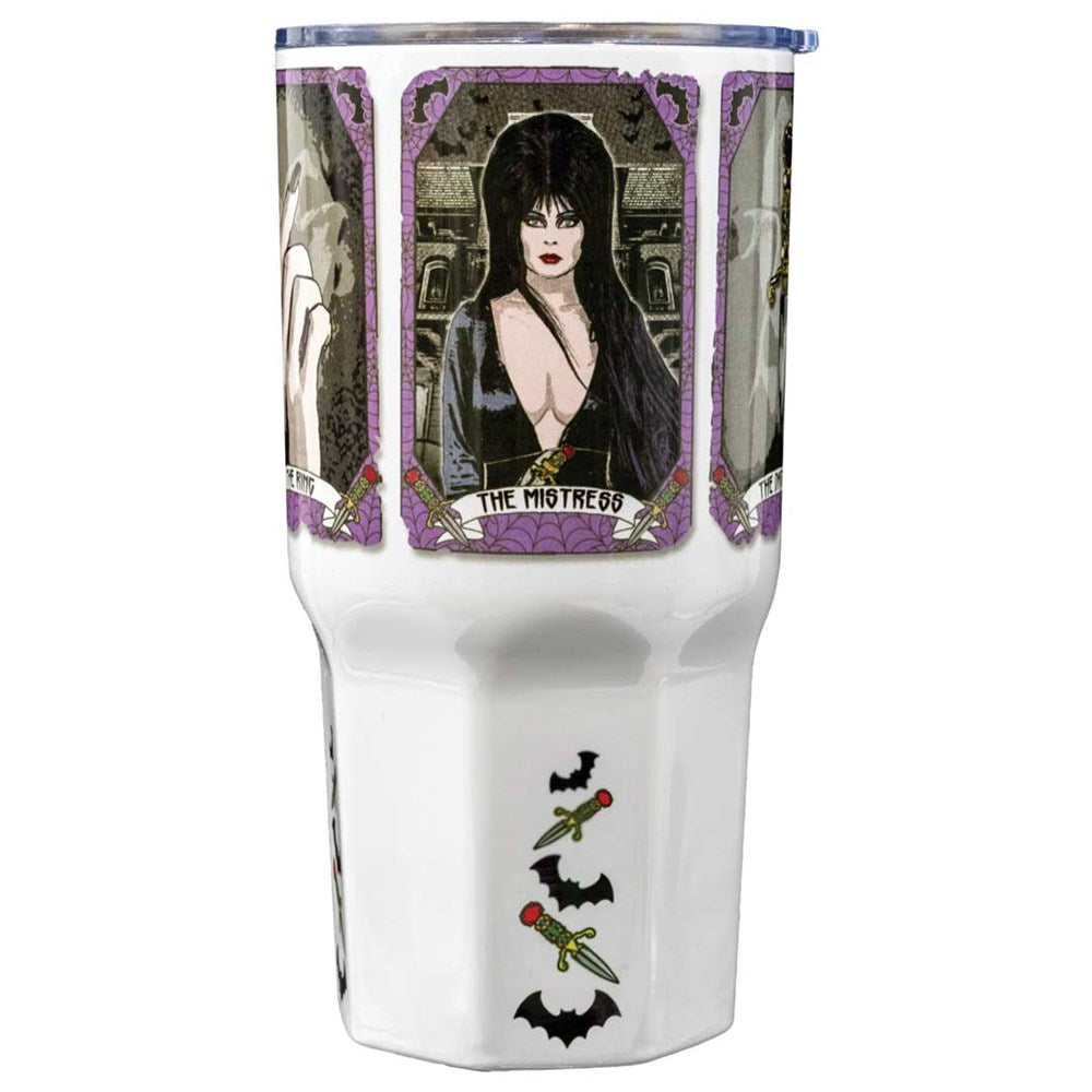 Elvira Tarot Card Repeat Polar Tumbler
