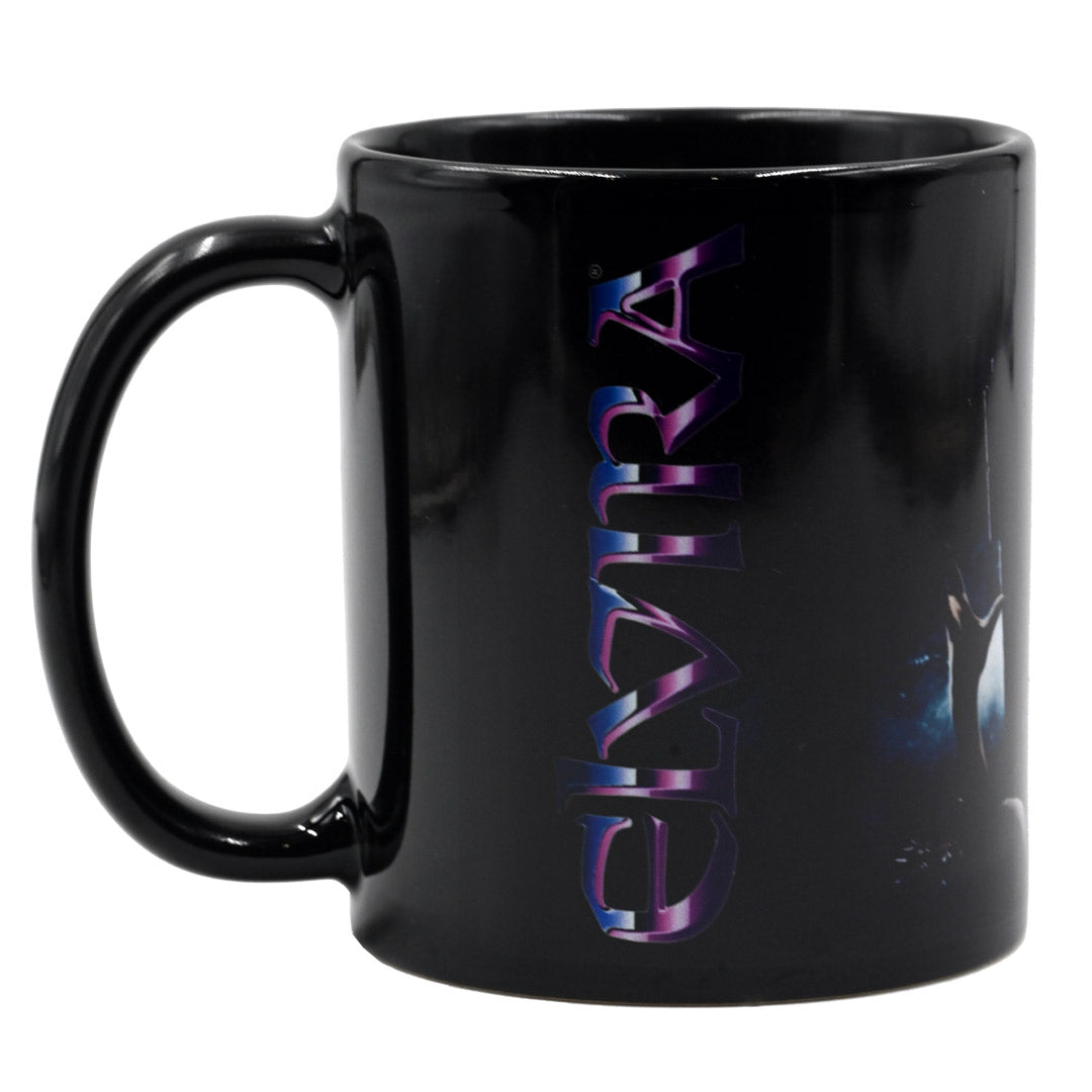Elvira Electric Grave Black Mug