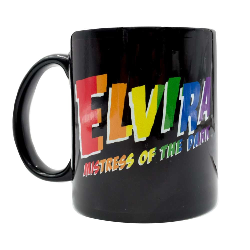 Elvira I Heart Rainbow Mug
